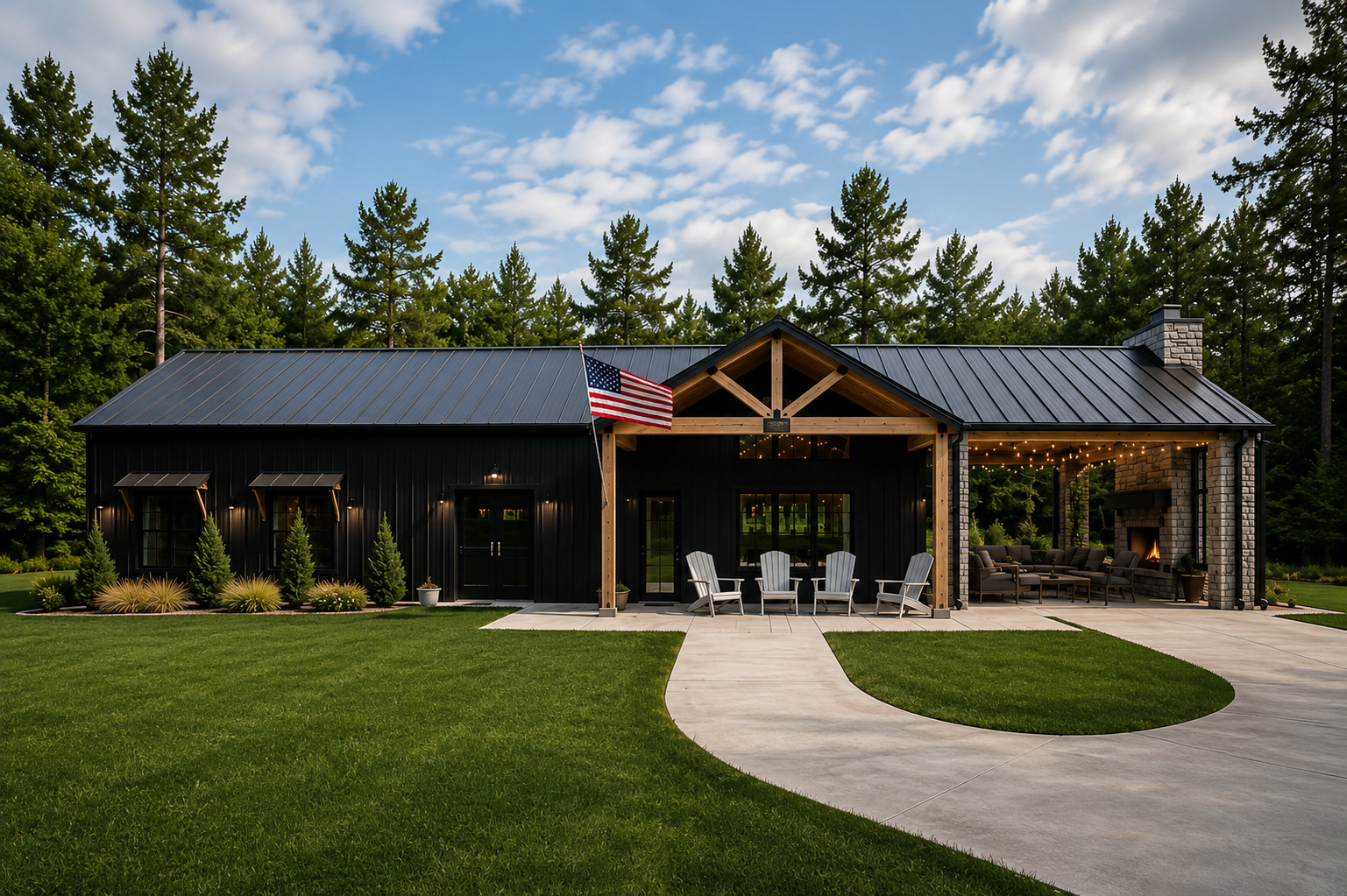 Aramis Compound featured barndominium