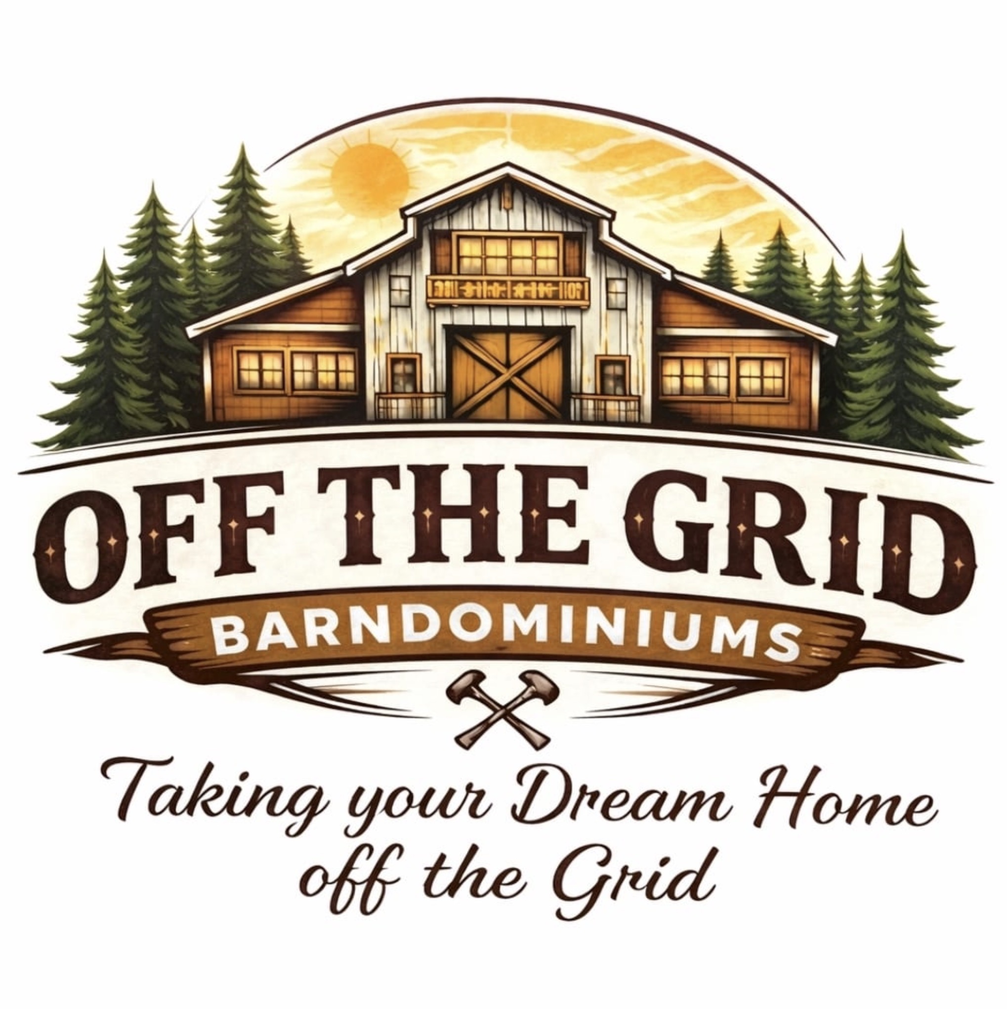 Off The Grid Barndominiums logo